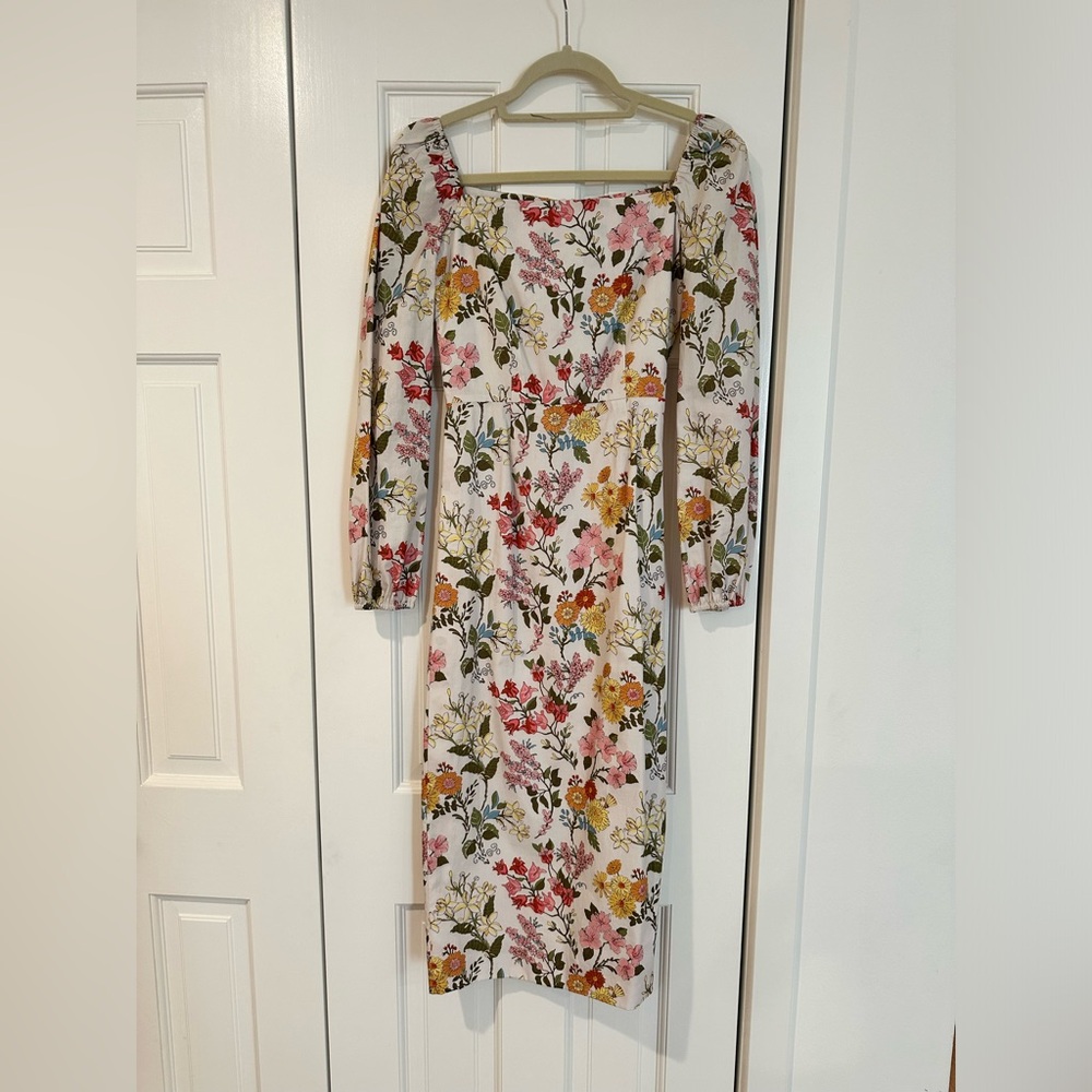 Coco Shop Pencil Dress in Multi Floral Size XS